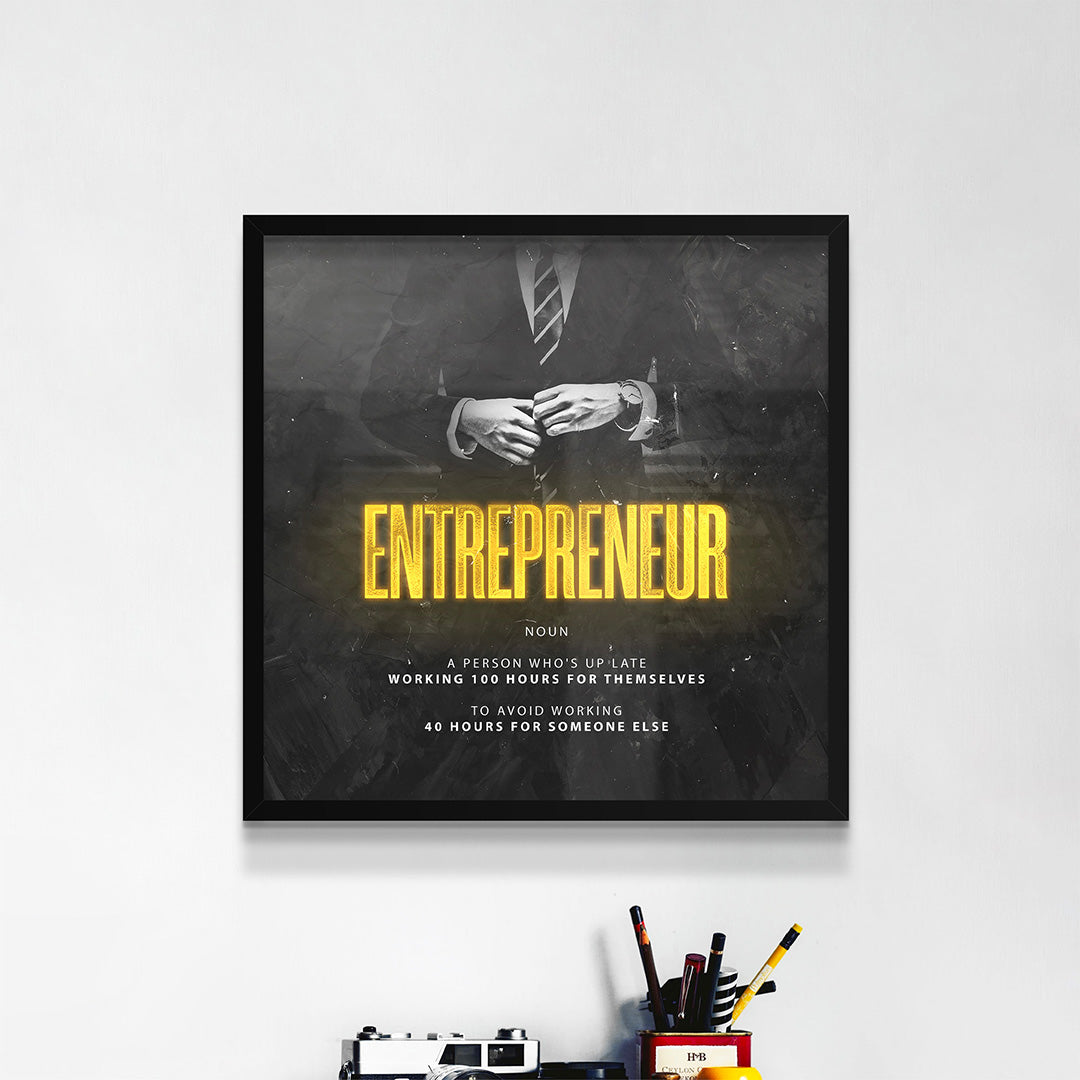 Entrepreneur Print TheSuccessCity