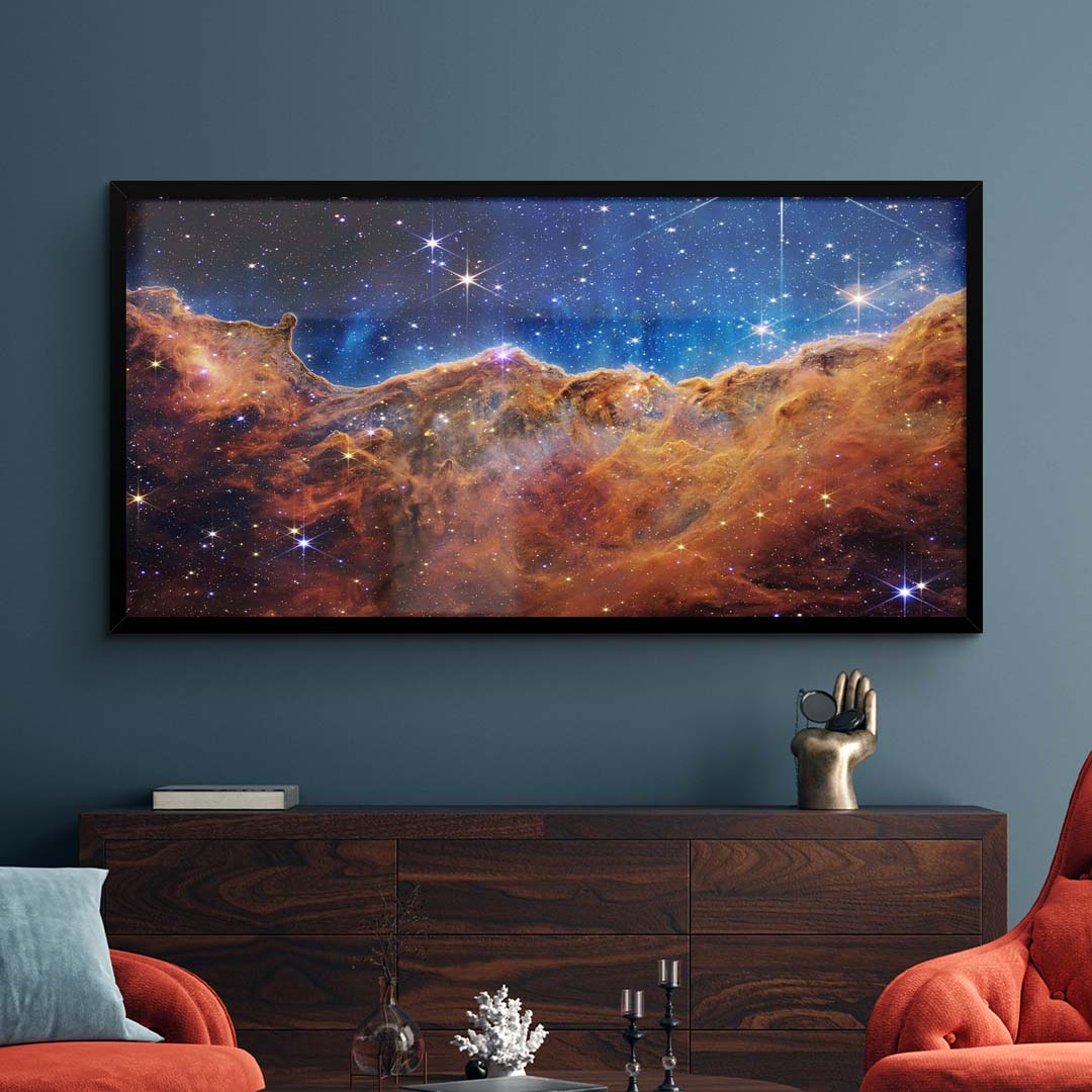 Carina Nebula James Webb Space Telescope Poster&Canva Print ...