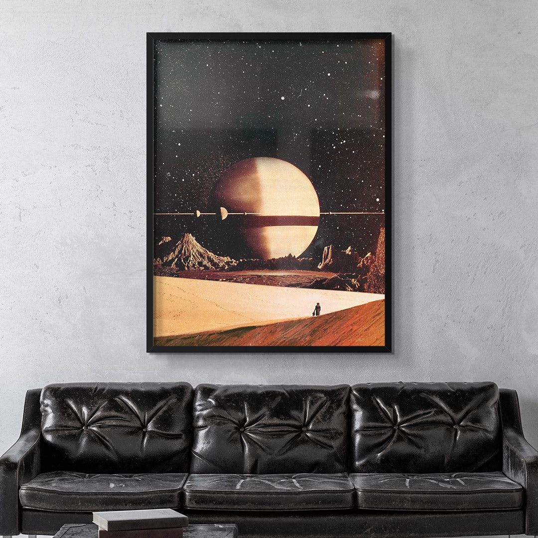 Sci-Fi Vintage Collage 'Year 2220' Print TheSuccessCity