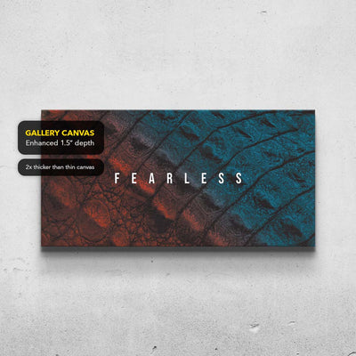 Crocodile Skin - Be Fearless Print (Abstract) TheSuccessCity