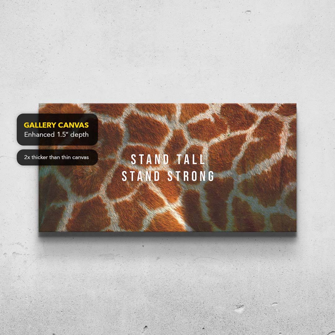 Giraffe Skin - Stand Tall Print TheSuccessCity