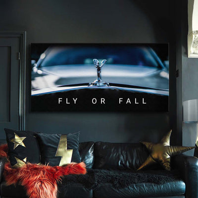 Fly Or Fall Print TheSuccessCity