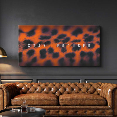 Cheetah Fur - Stay Focused Print TheSuccessCity