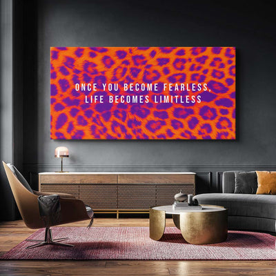 Leopard Fur - Become Fearless Print (Abstract) TheSuccessCity