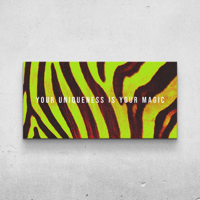 Zebra Stripes - Be Unique Print (Abstract) TheSuccessCity