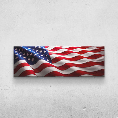 US Flag Panorama Print TheSuccessCity