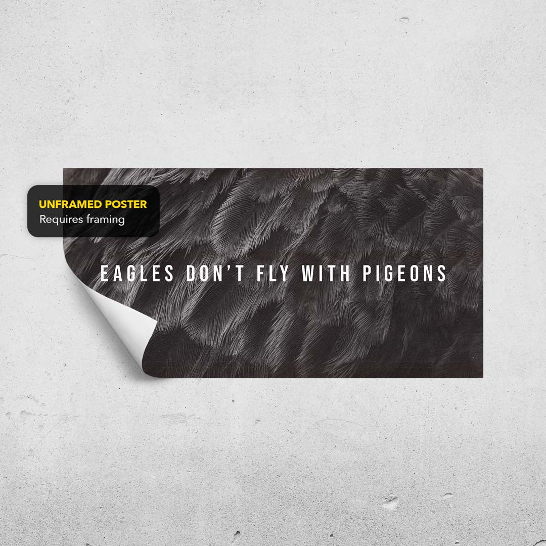 Eagle Feathers - Attitude Print TheSuccessCity